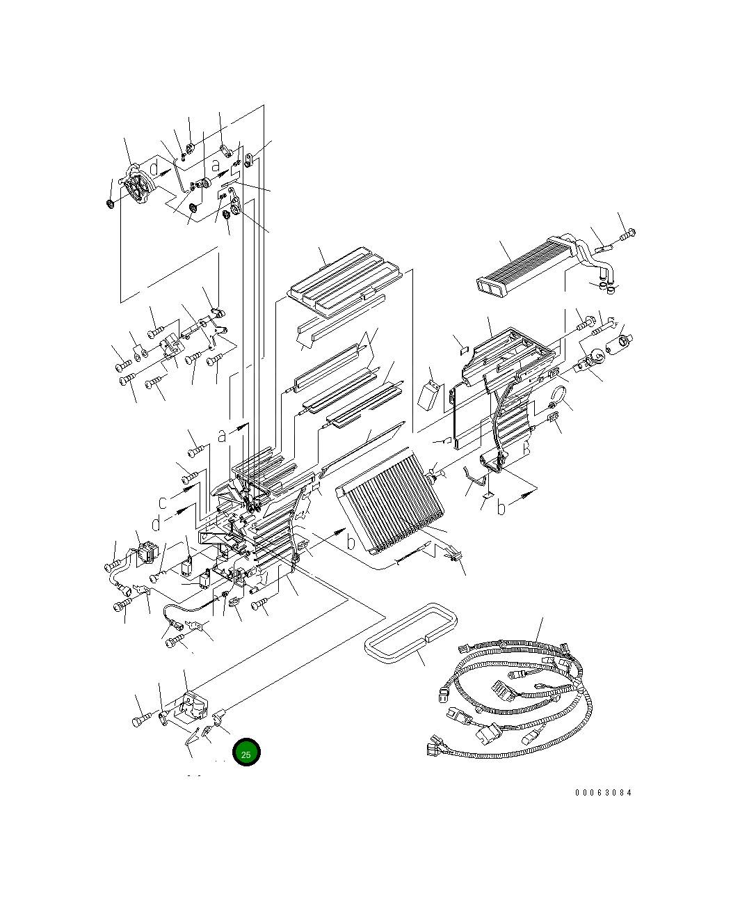 Рычаг AN51571-43590 Komatsu
