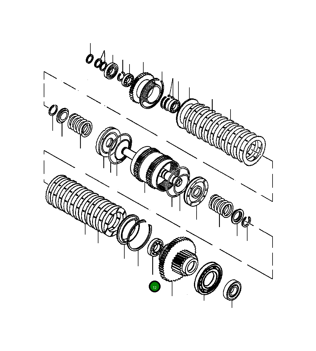 Подшипник 134 401 Komatsu