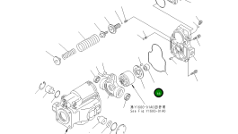 Подшипник UC1100266233 Komatsu