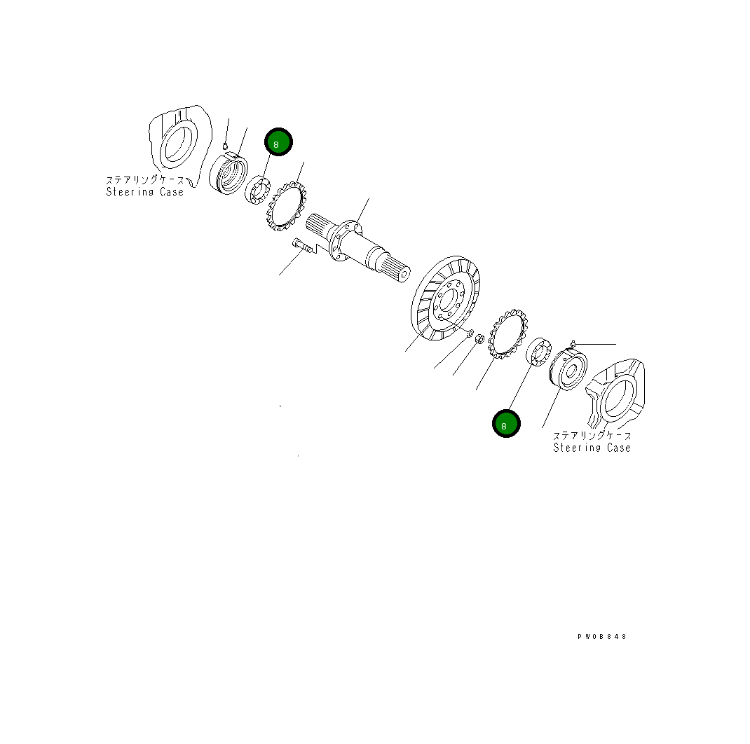 Подшипник 06002-32214 Komatsu