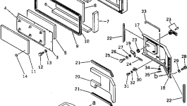 Лист 201-54-25630 Komatsu