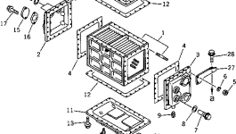 Крышка 6212-65-6470  Komatsu