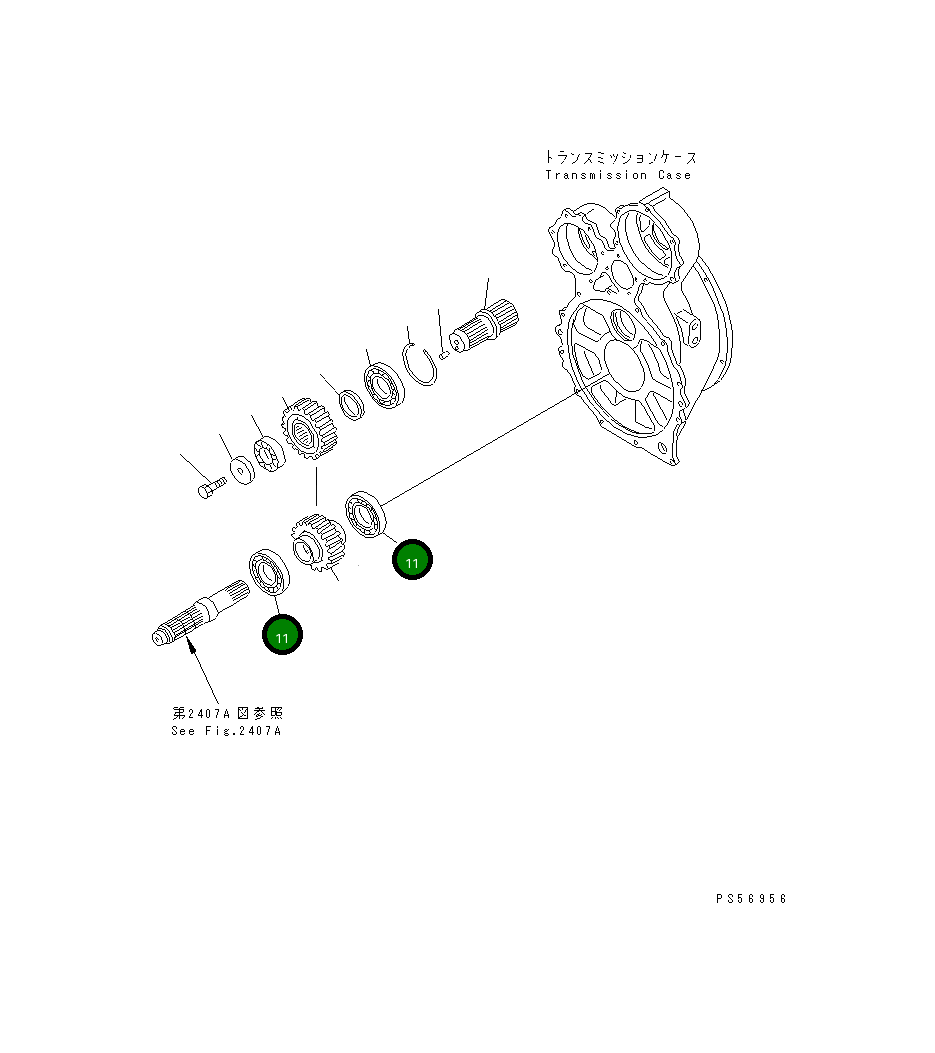 Подшипник 06044-00214 Komatsu