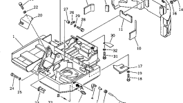 Крышка 20U-46-11261 Komatsu