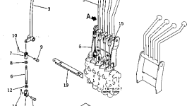 Рычаг 232-976-7630 Komatsu