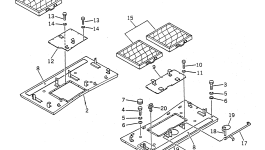 Крышка 22W-54-16340 Komatsu