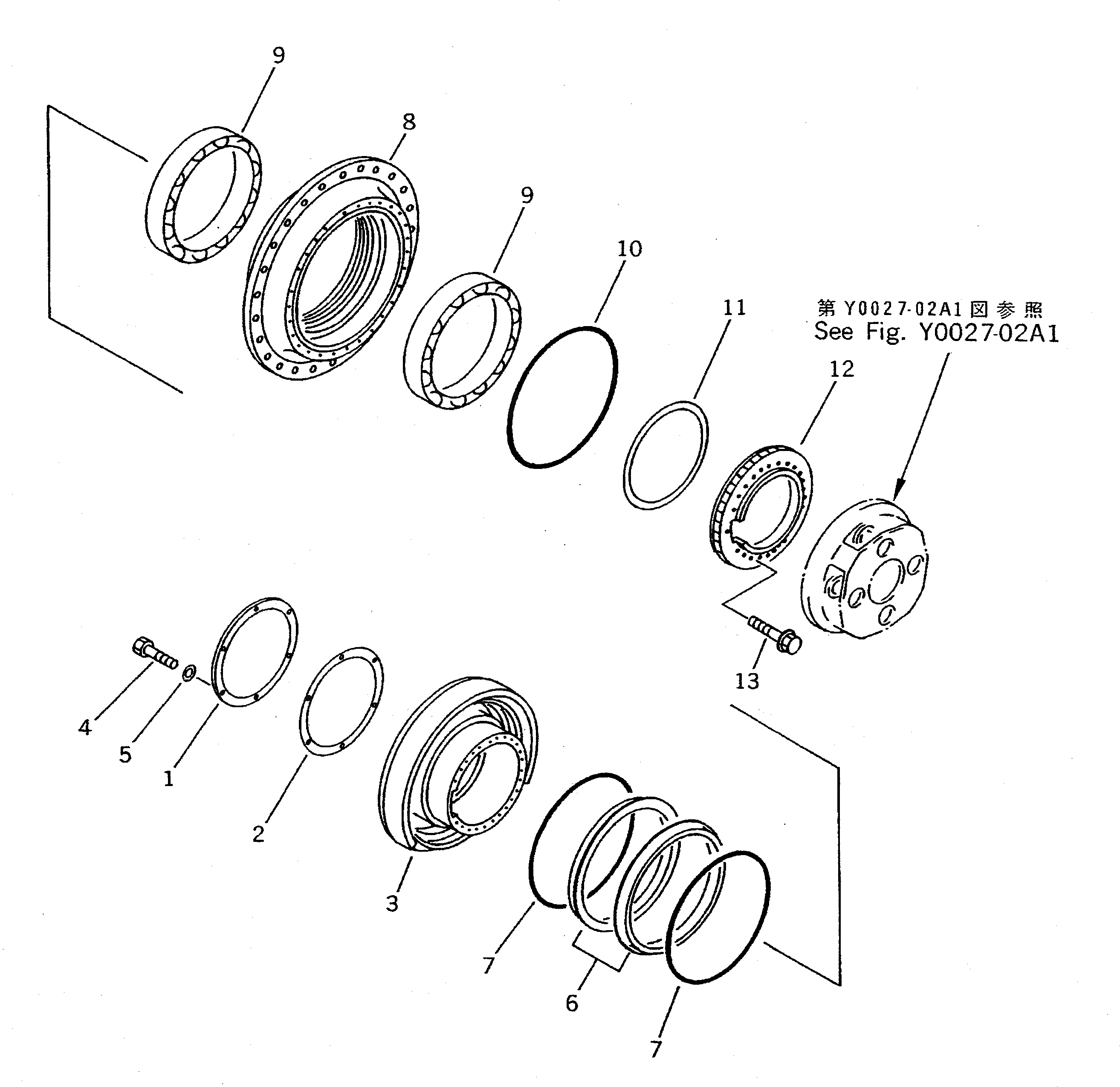 Крышка 209-27-61390 Komatsu