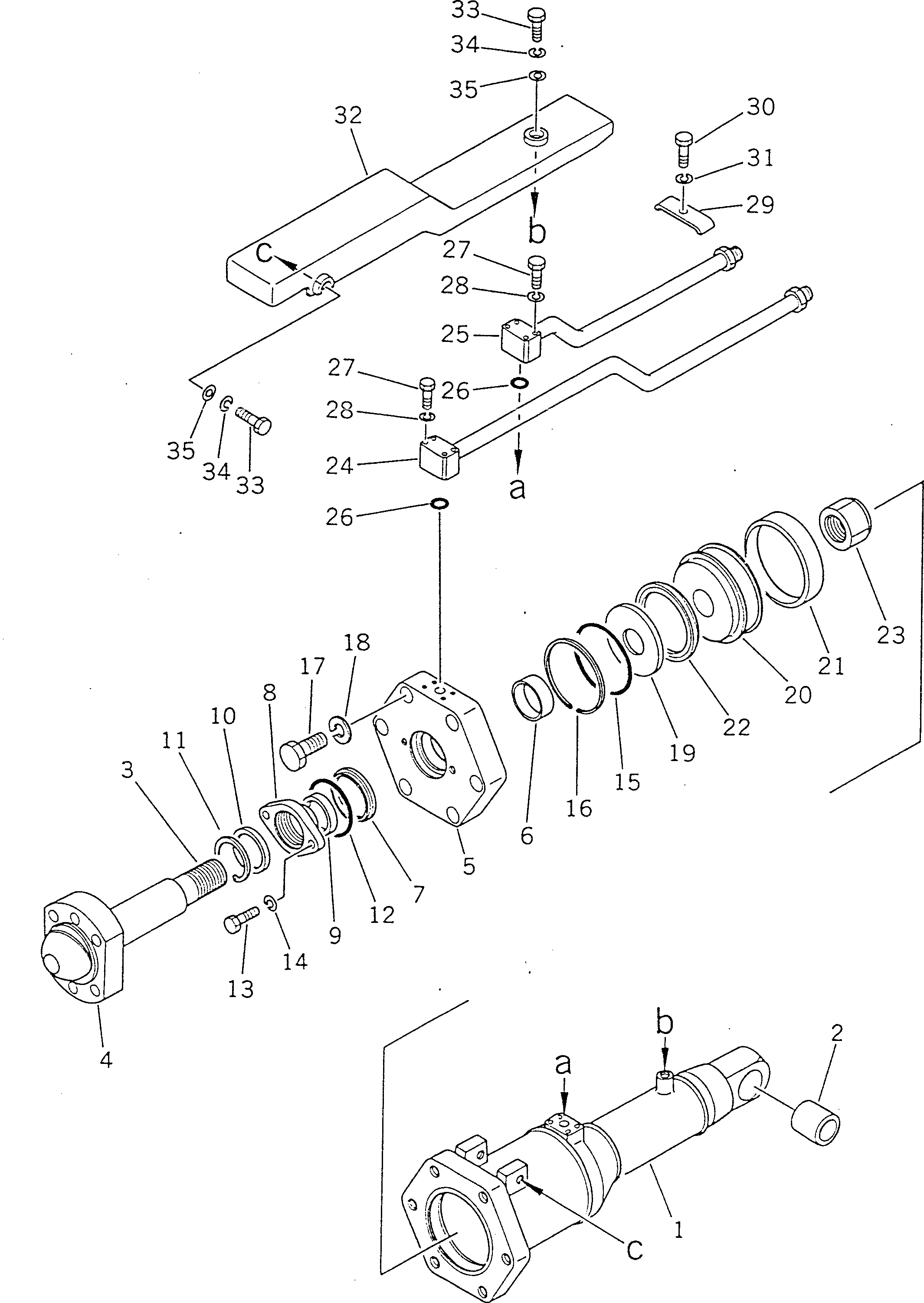 Крышка 195-63-52652 Komatsu