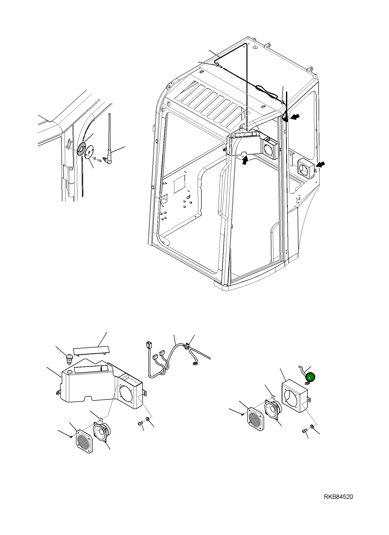 Крышка 2A1-54-13420  Komatsu