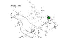 Рычаг 20U-910-2331 Komatsu