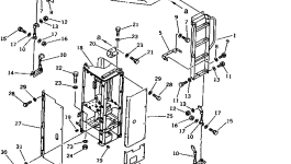 Крышка 426-54-12153  Komatsu