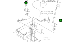 Рычаг 21Y-43-11150 Komatsu