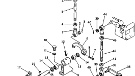 Кронштейн 198-79-16161 Komatsu