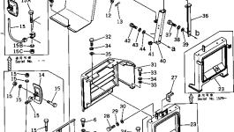 Кронштейн 20B-54-21120 Komatsu