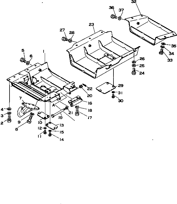 Крышка 196-54-12120 Komatsu