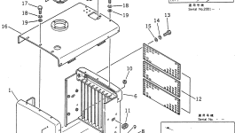 Капот 237-54-12320 Komatsu