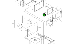 Крышка 8287-54-1480 Komatsu