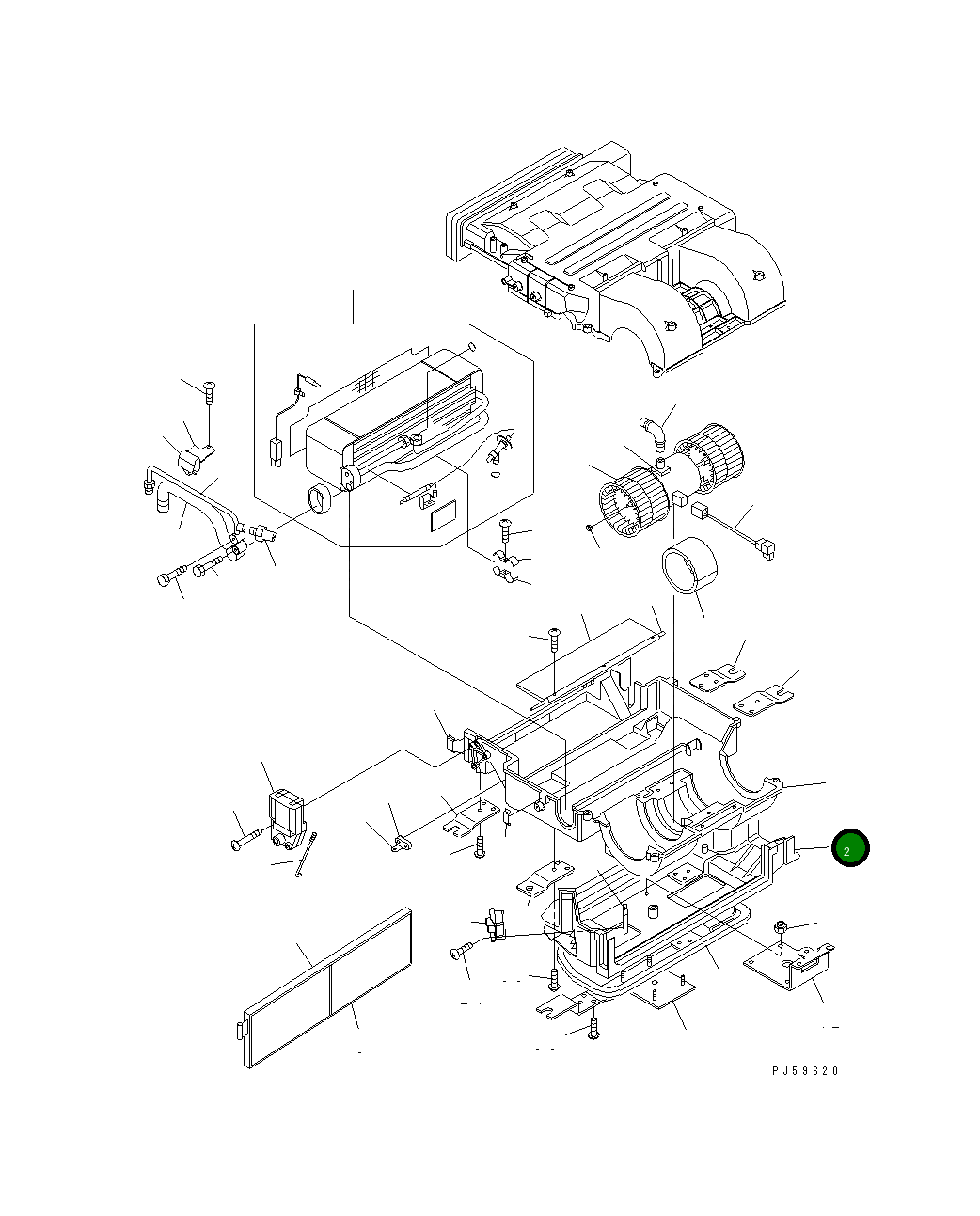 Крышка TW534461-8902 Komatsu