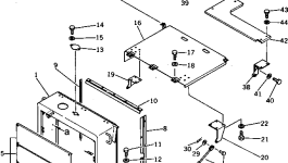 Правый дефлектор 569-54-41921 Komatsu