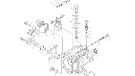Крышка DK146310-0100 Komatsu