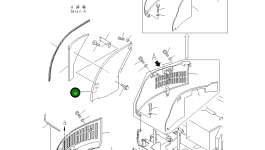 Крышка 22L-54-11880 Komatsu