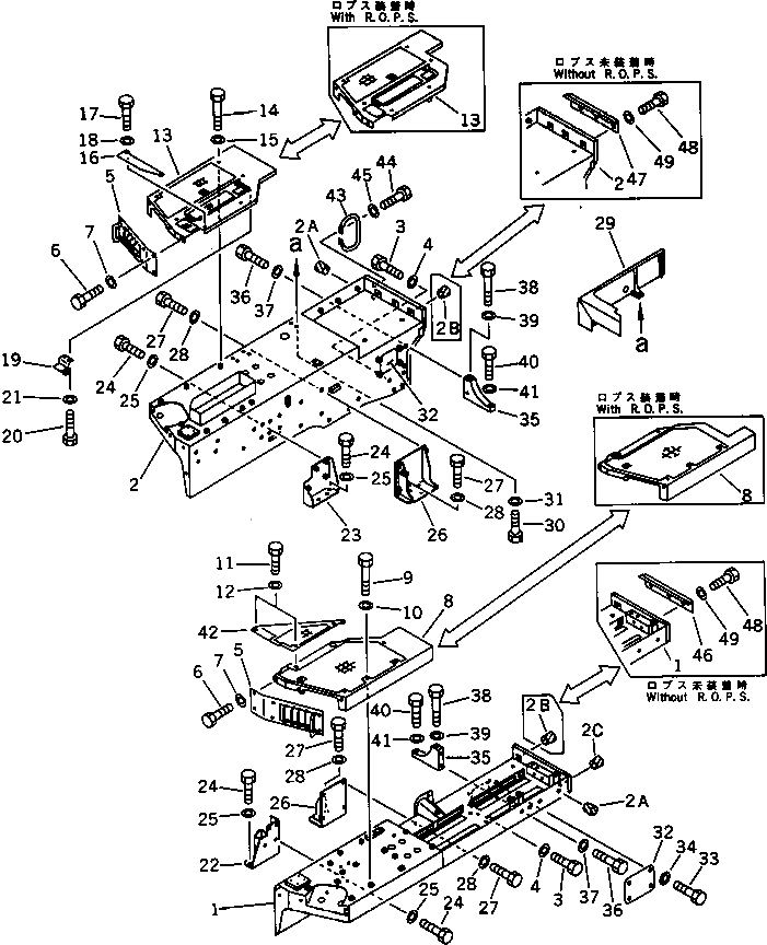 Крышка 154-54-41952 Komatsu