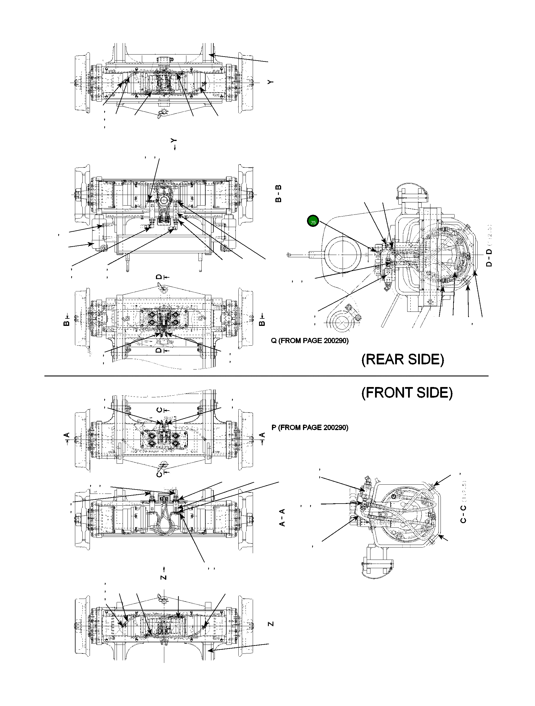 Крышка 22B-914-3151 Komatsu