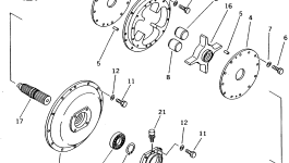 Крышка 566-01-72120  Komatsu