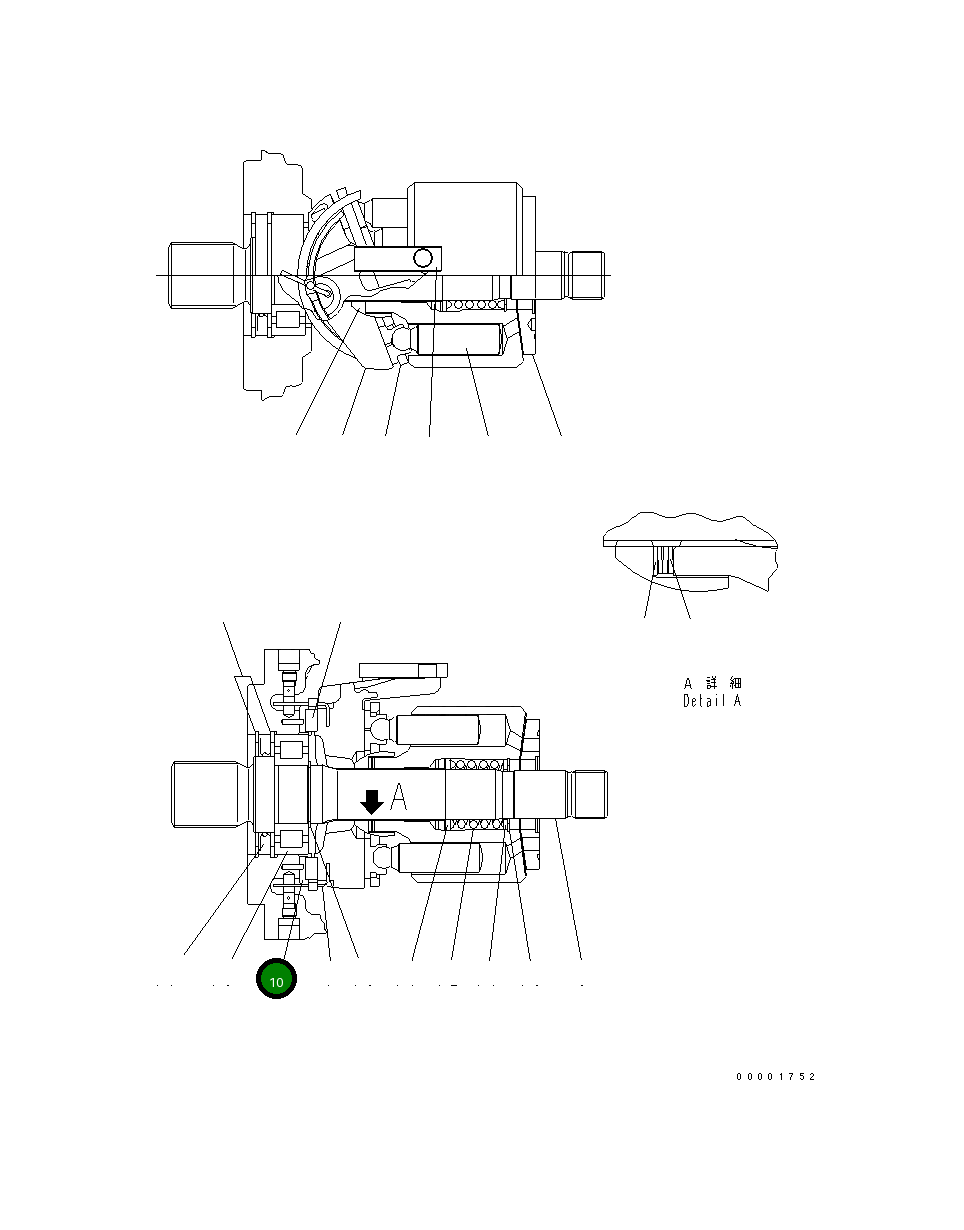 Подшипник UC1020665932  Komatsu