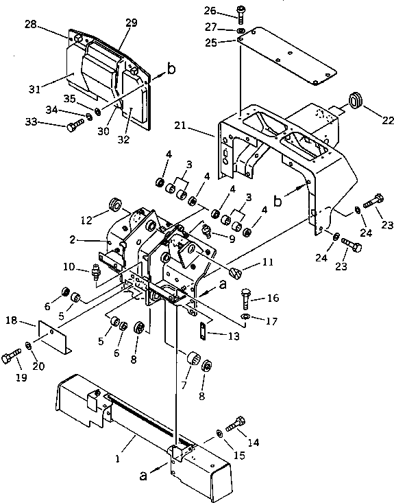 Крышка 144-A62-8480 Komatsu