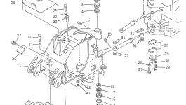 Крышка 41L-46-14110  Komatsu