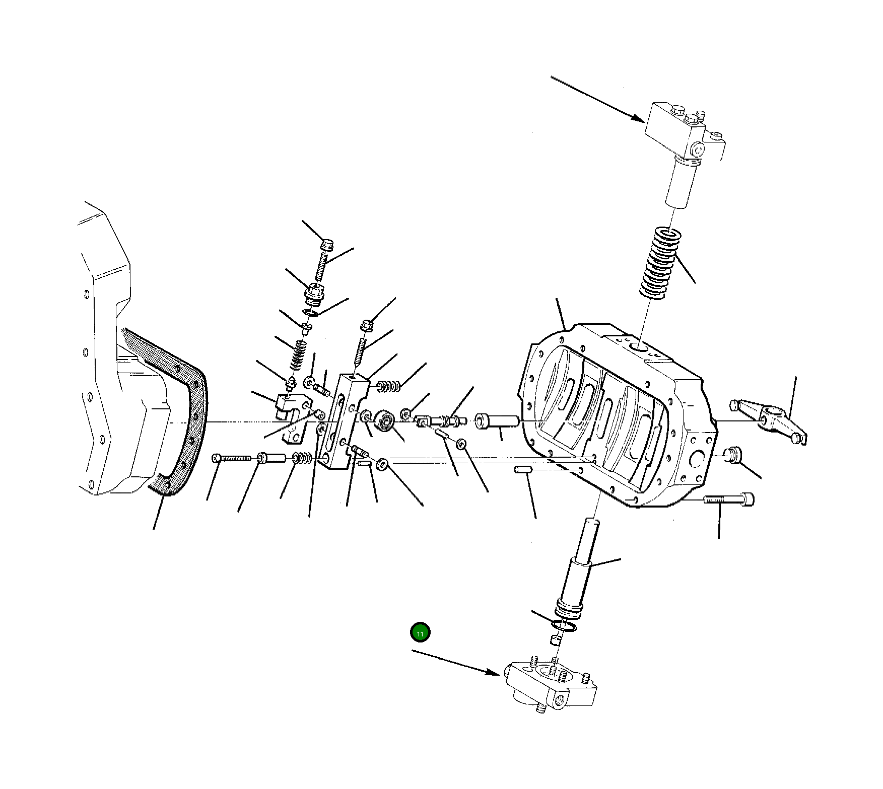Подшипник 21D-60-12470 Komatsu