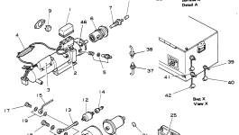 Распылитель X50WH/102-6 Komatsu