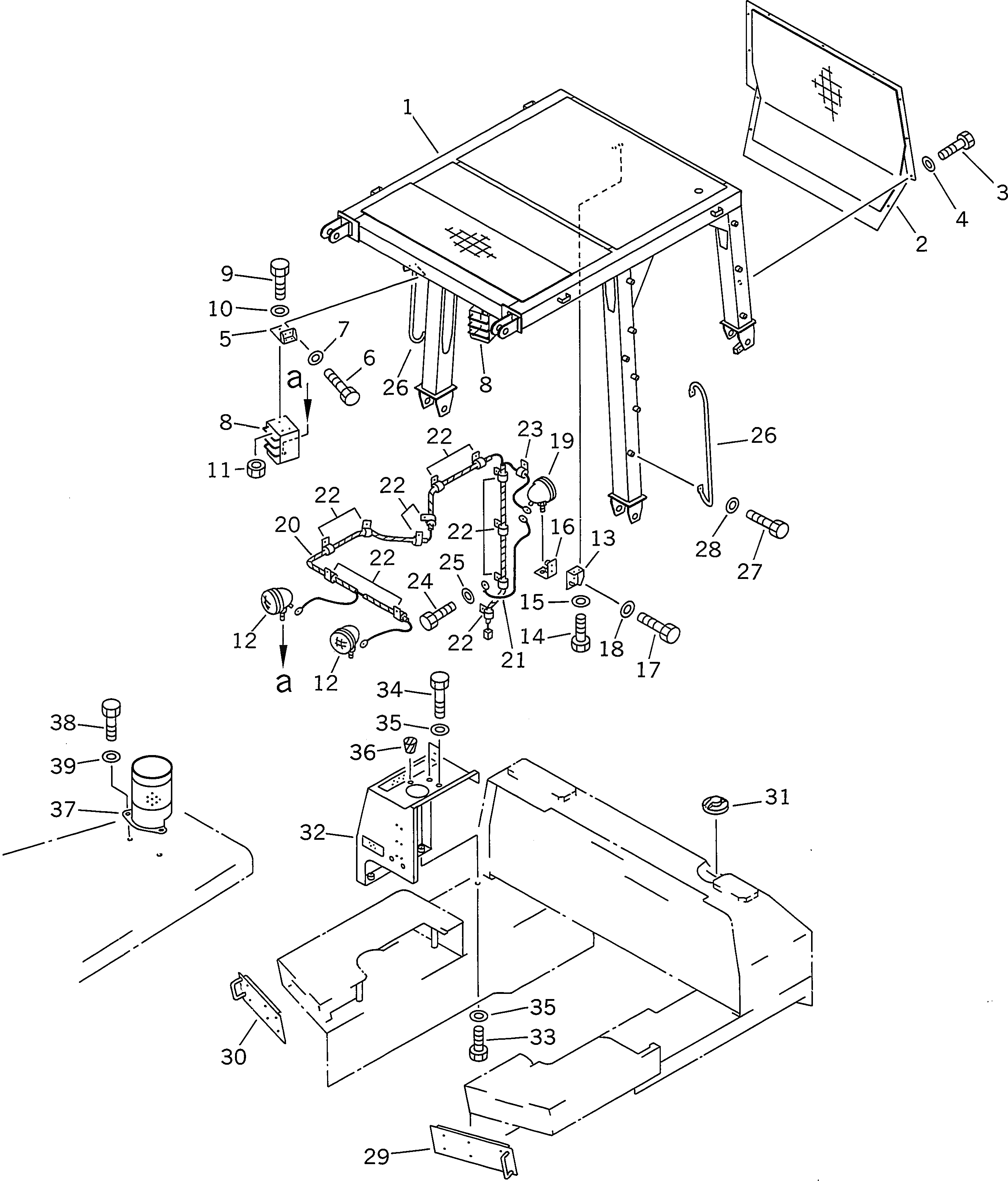 Крышка 175-902-7690 Komatsu