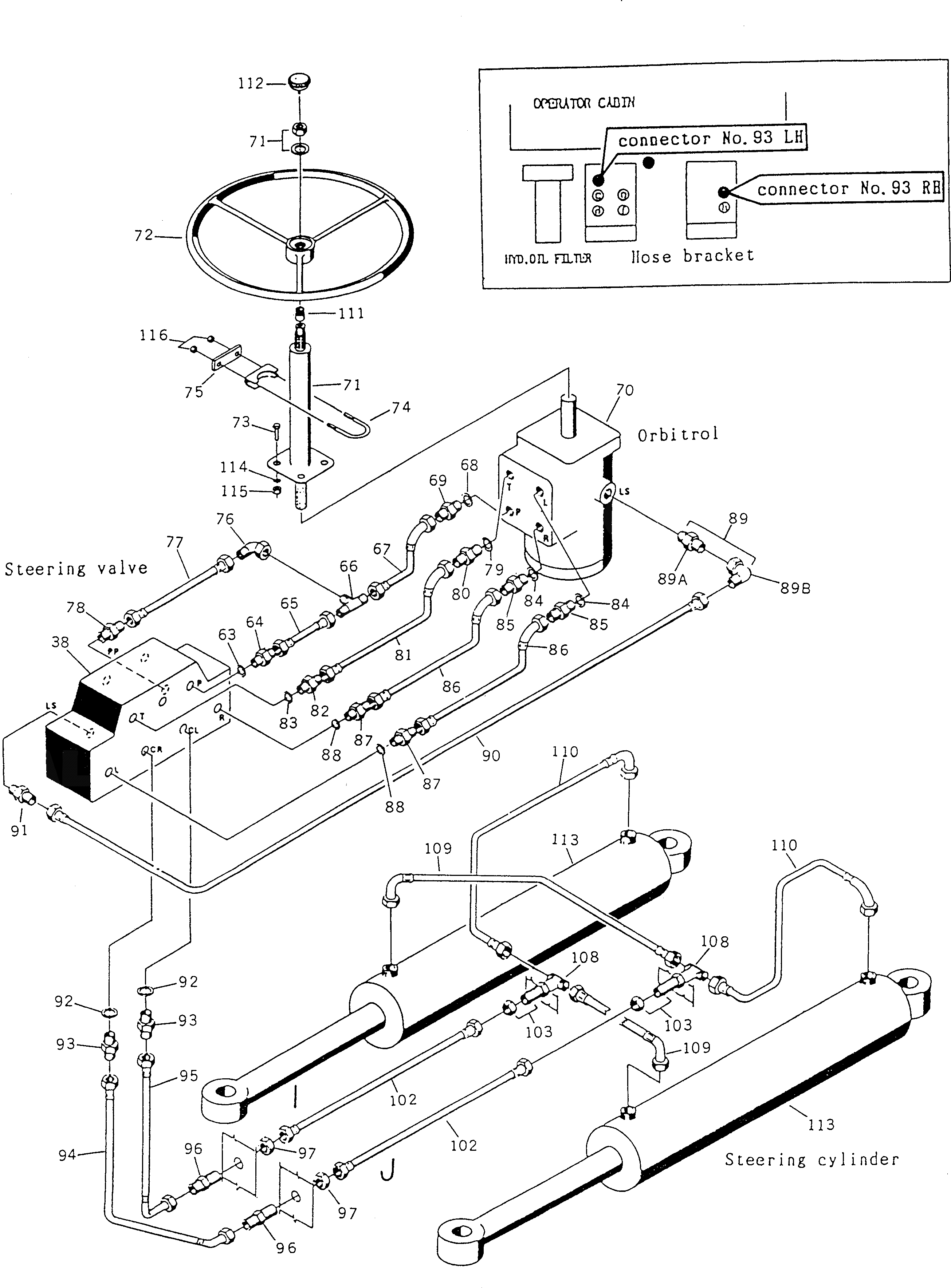 Крышка BW055291 Komatsu