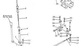 Палец 23S-43-12591 Komatsu