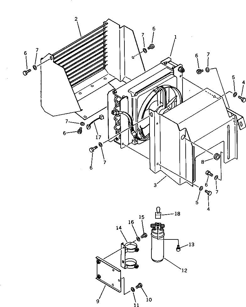 Крышка 418-963-1110 Komatsu