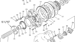 Прокладка 121-10-11170 Komatsu
