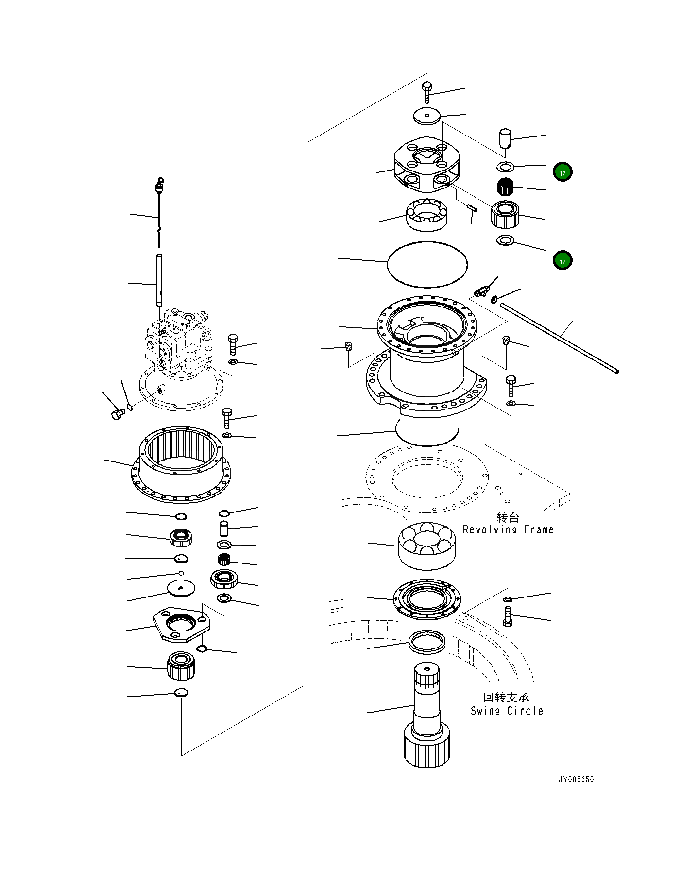 Подшипник 207-26-61390 Komatsu