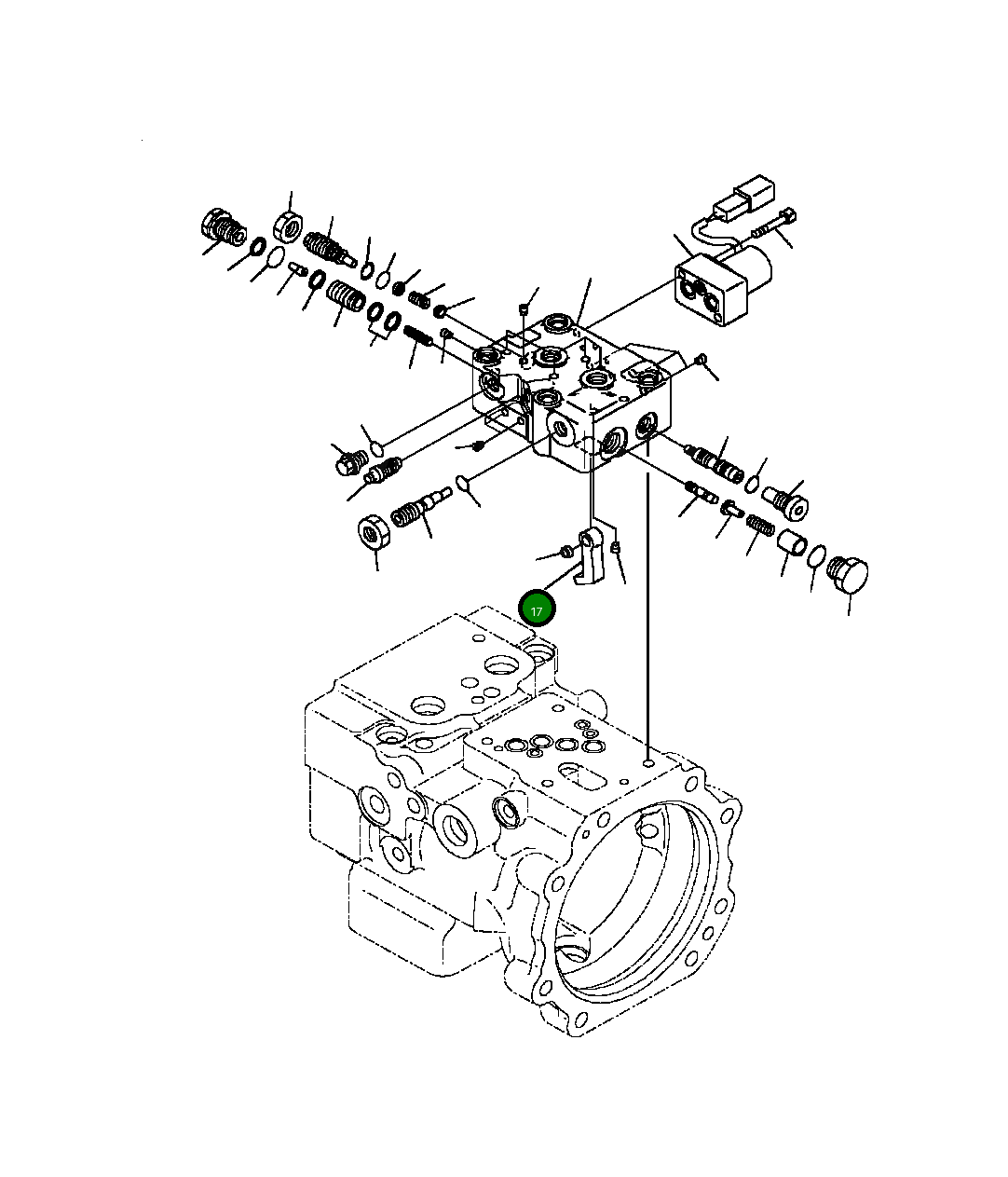 Рычаг 708-3T-15260 Komatsu