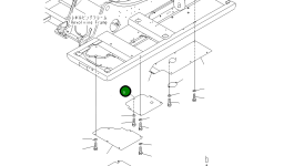 Крышка 21P-54-K3451 Komatsu