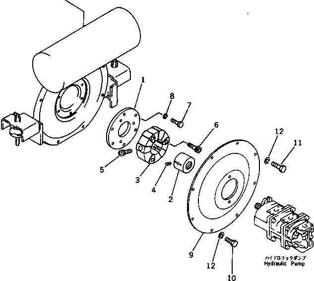 Крышка 20N-01-43110 Komatsu