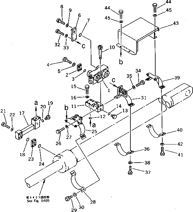 Крышка 206-62-43780 Komatsu