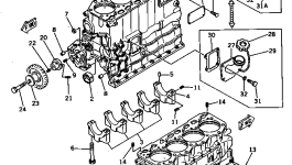 Крышка 6134-21-1510  Komatsu