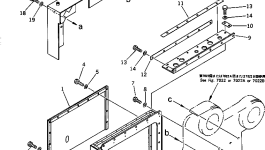 Крышка 262-70-56570 Komatsu