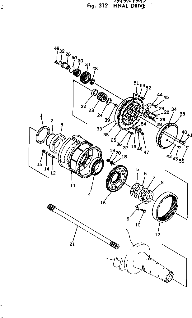 Крышка 562-22-12620 Komatsu