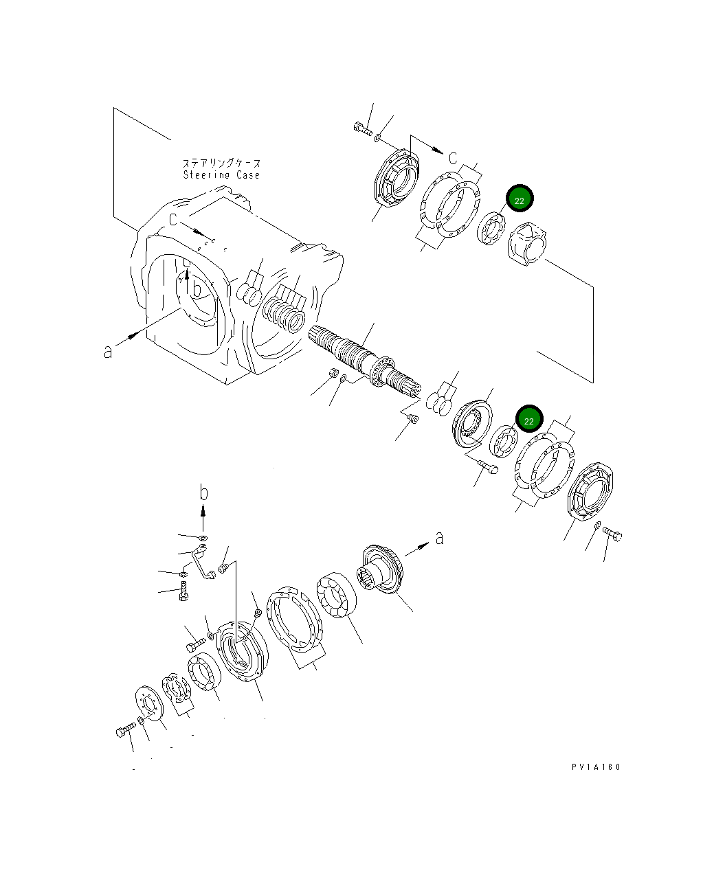 Подшипник 19M-09-11340  Komatsu
