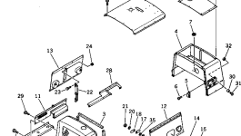 Крышка M721037706100 Komatsu