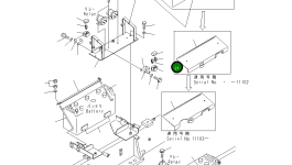 Предохранитель, 40A 23A-06-21390 Komatsu