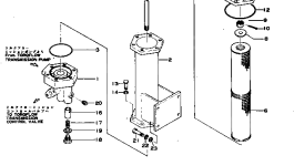 Фильтр в сборе 154-19-00501 Komatsu